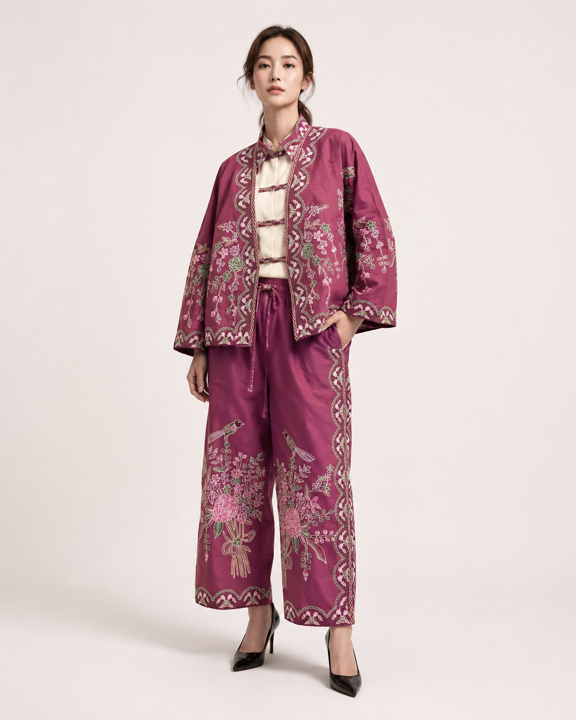Purple Kimono