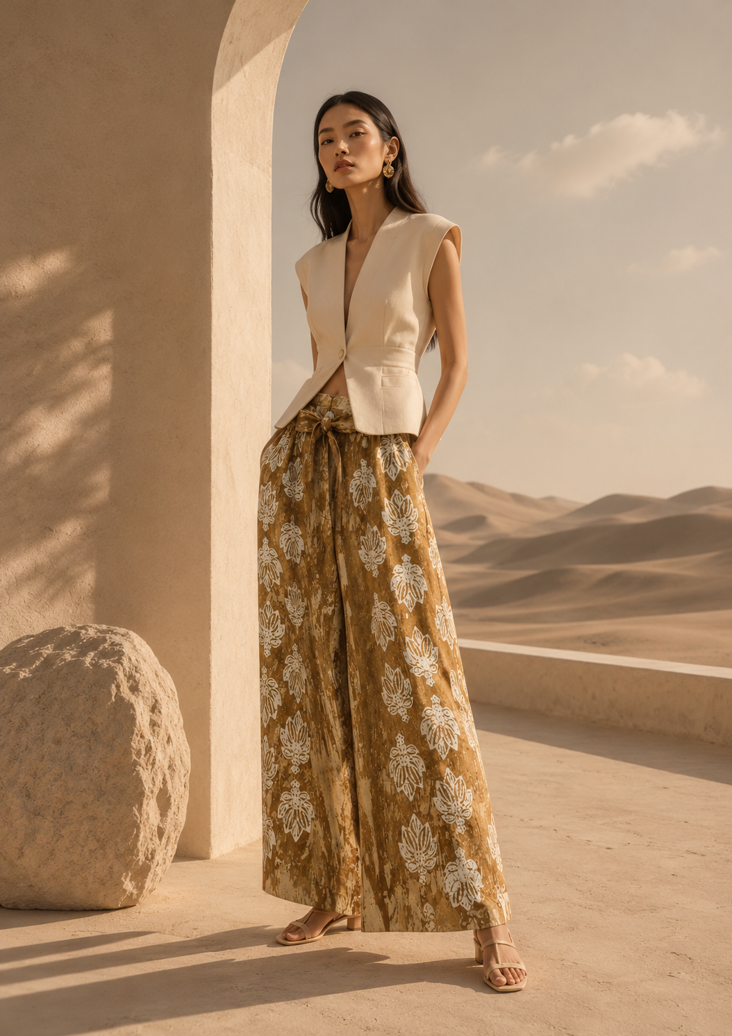 Eco Print Pants