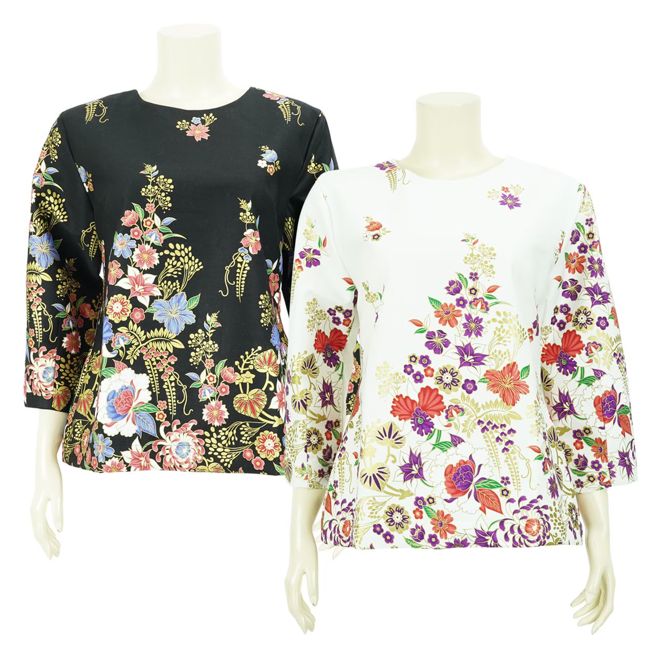 Gold Printed Blouse