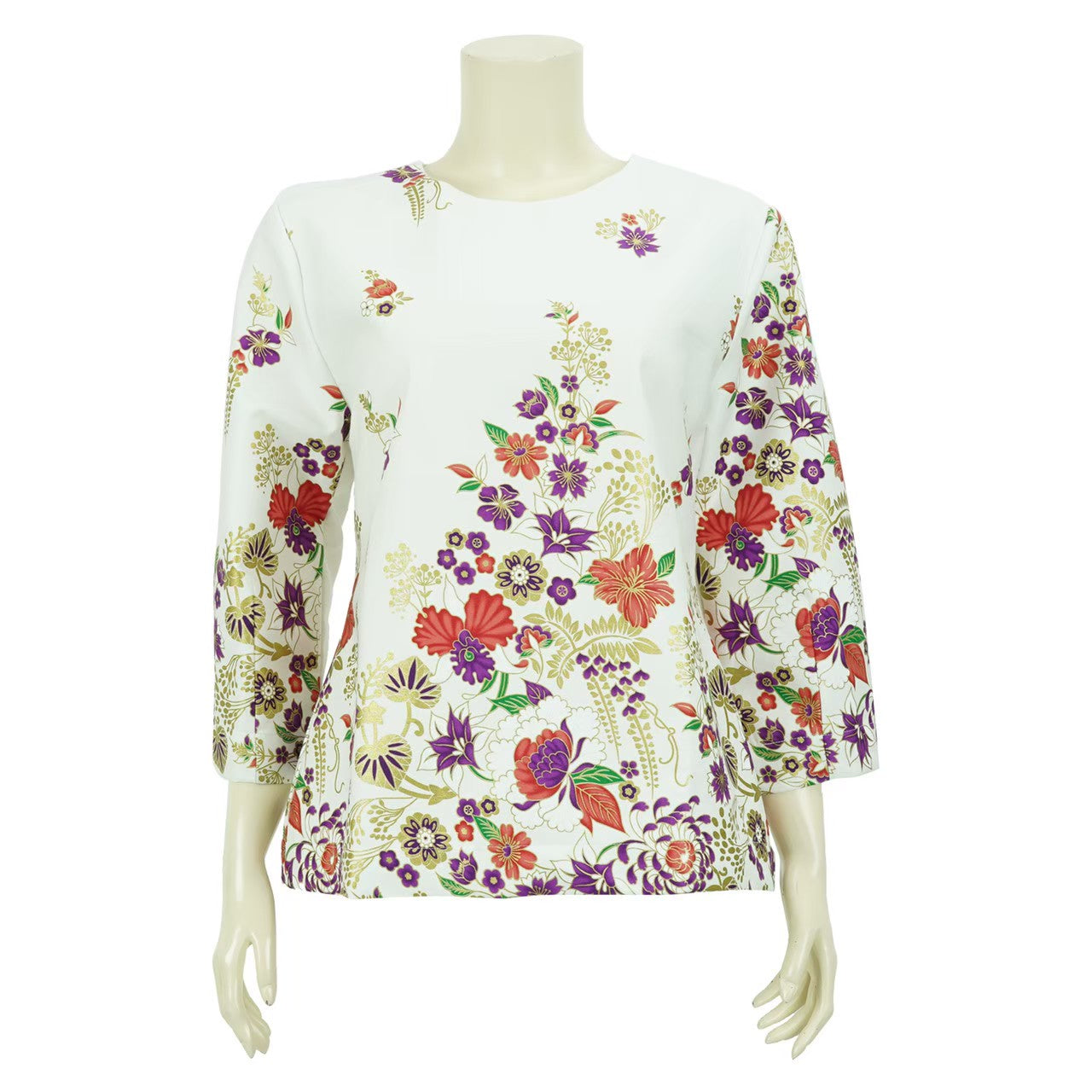 Gold Printed Blouse