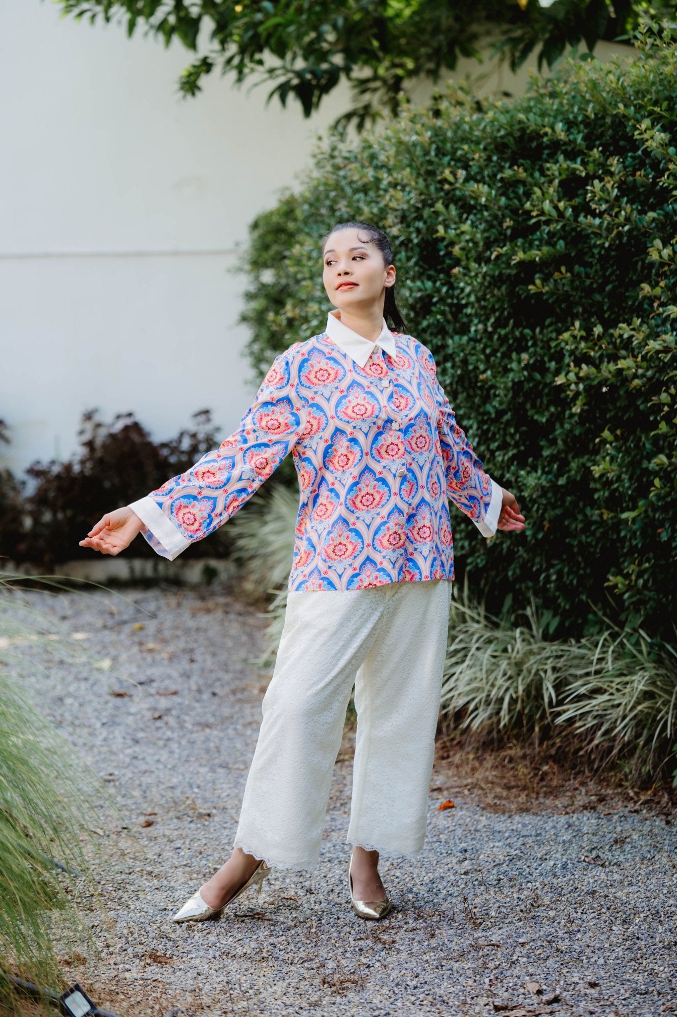 Amore Silk Blouse - THE MUSEUM