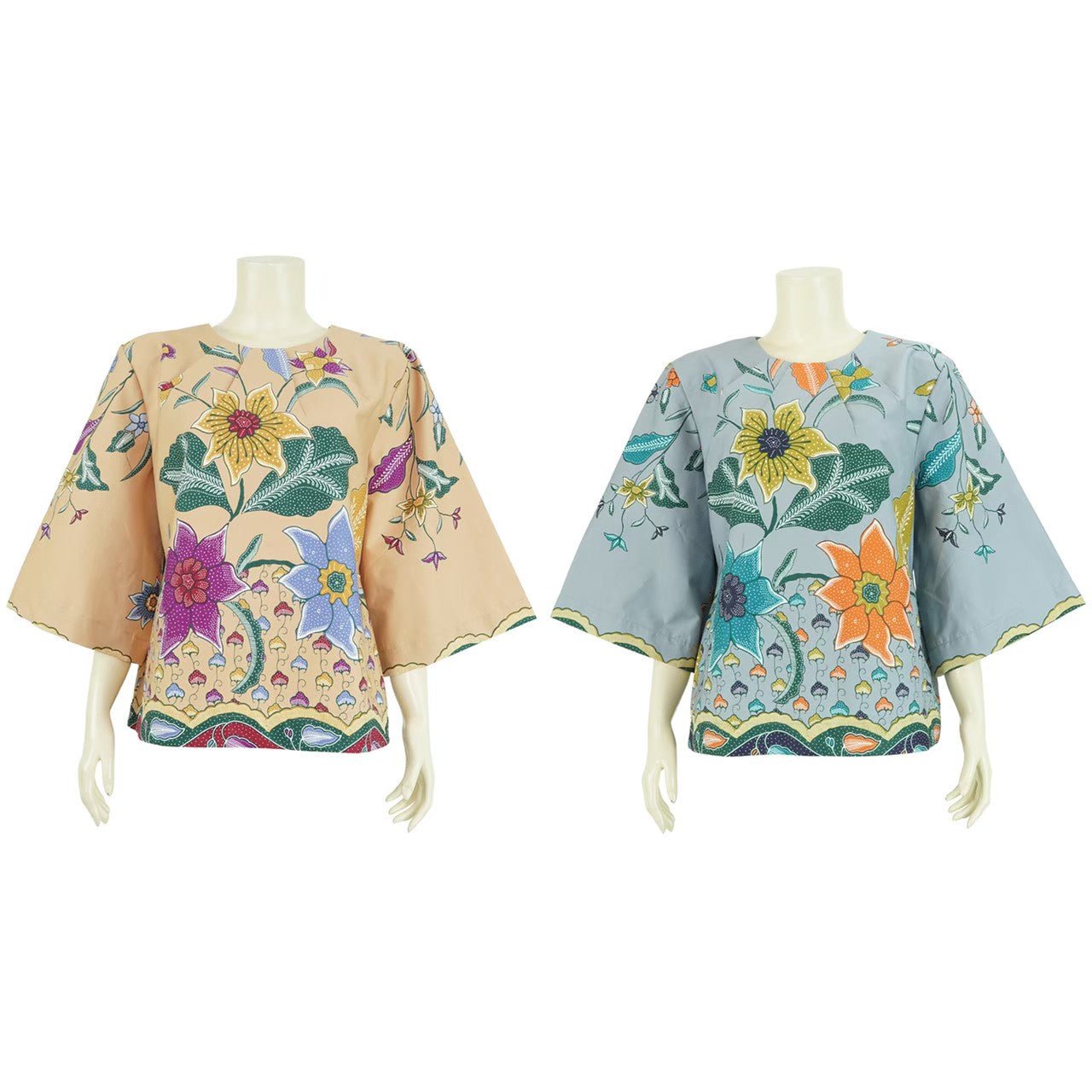 Azalea Drawing Blouse - SOUTH FABRIC