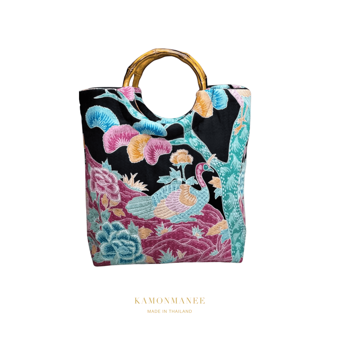 Bamboo Batik Bag - KAMONMANEE