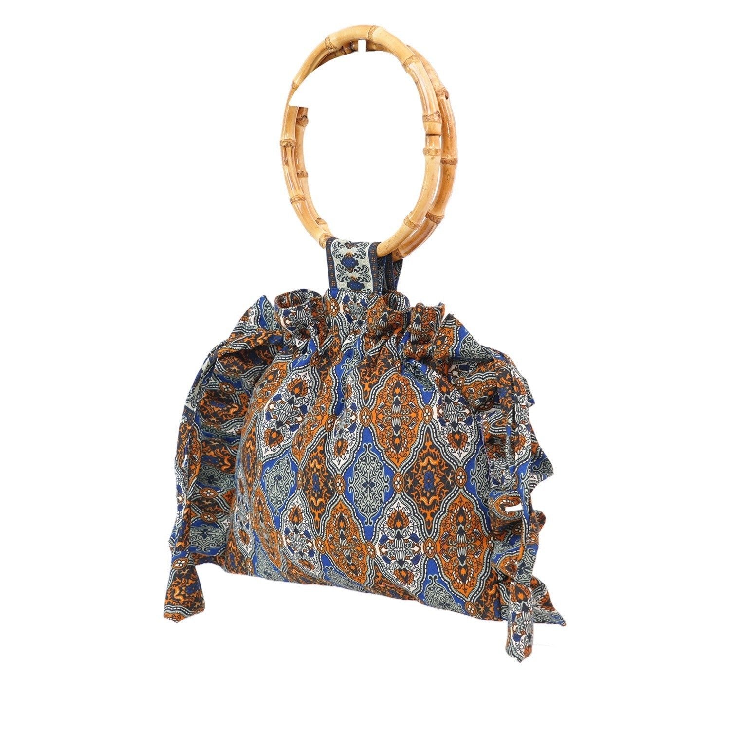 Bamboo Ring Batik Bag - KAMONMANEE