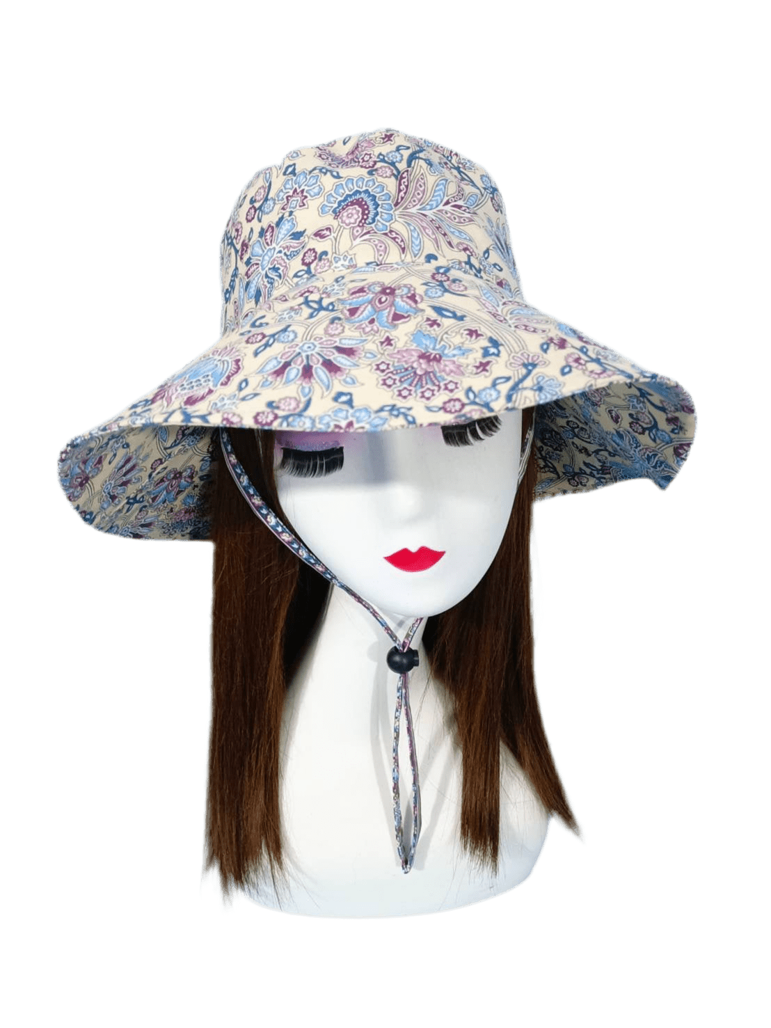 Batik Bucket Hat with String - KAMONMANEE