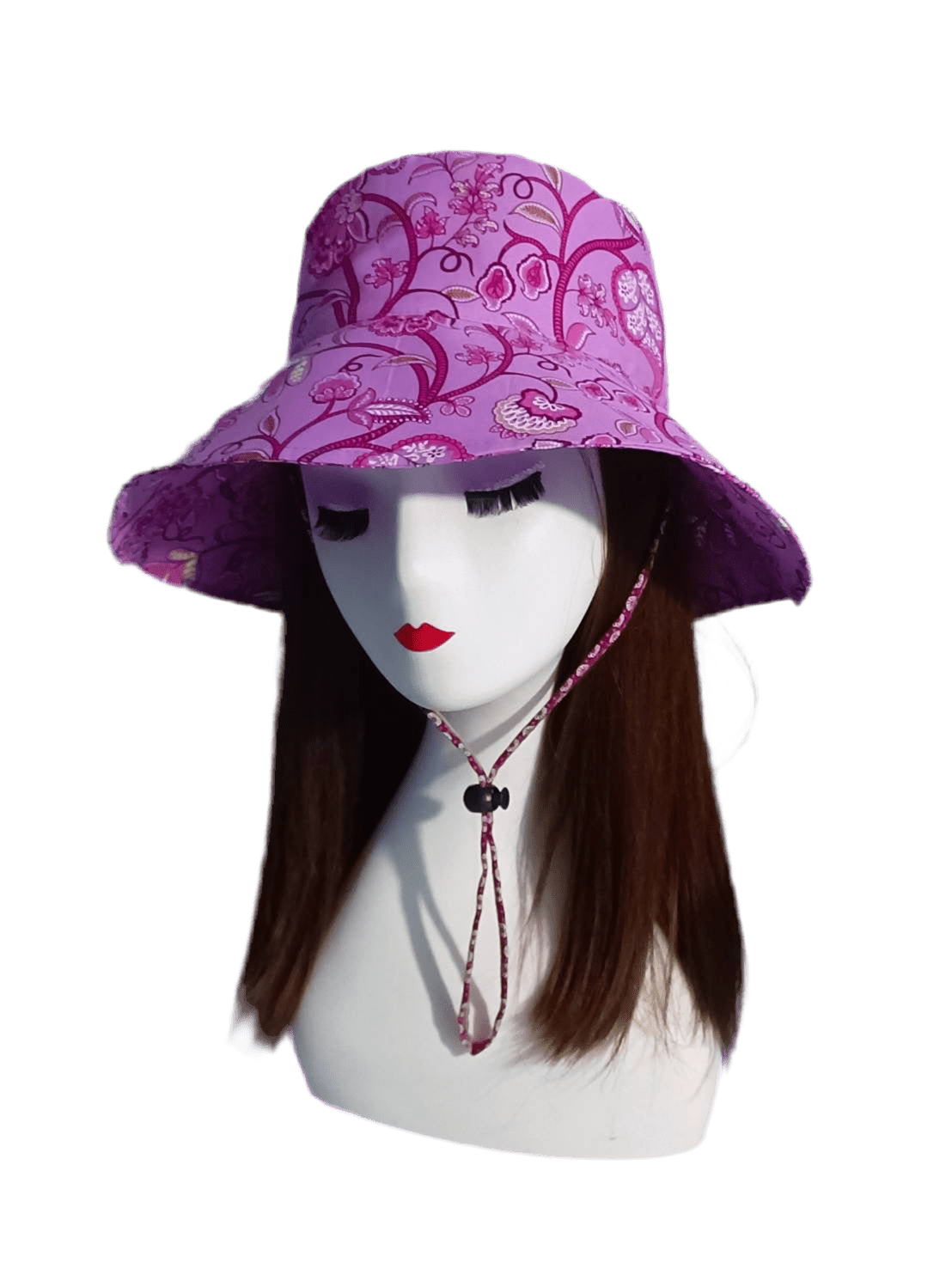 Batik Bucket Hat with String - KAMONMANEE