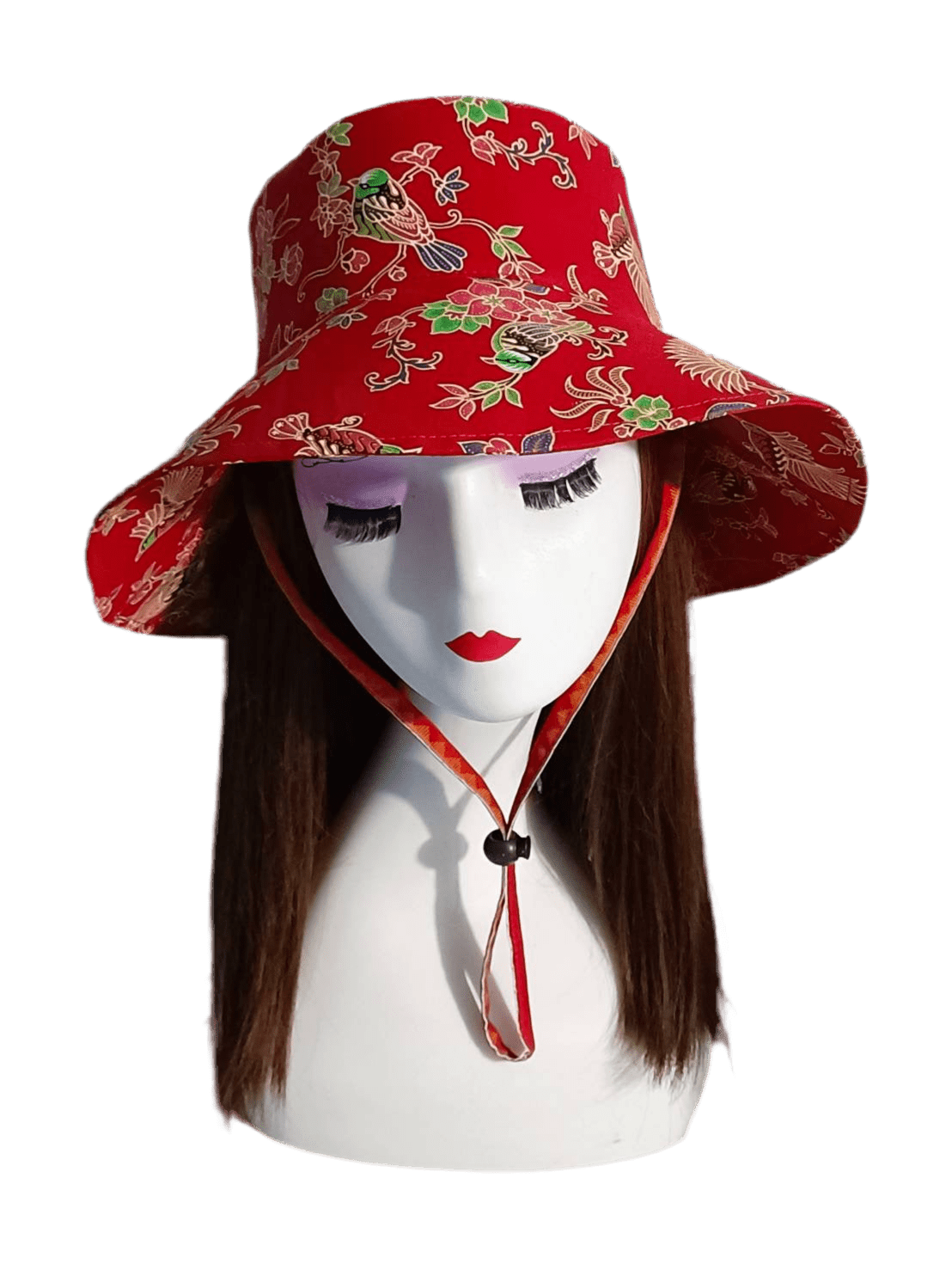Batik Bucket Hat with String - KAMONMANEE
