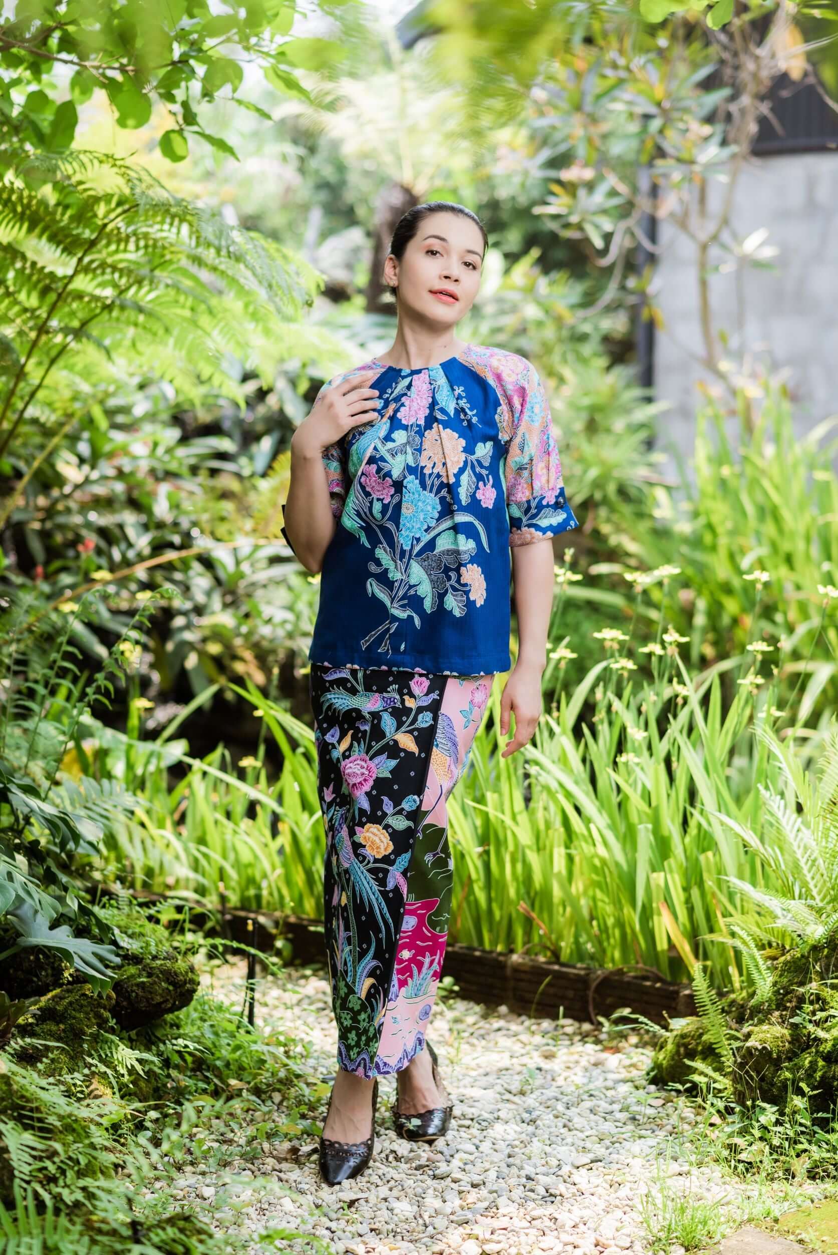 Batik Cultural Black Skirt - SOUTH FABRIC