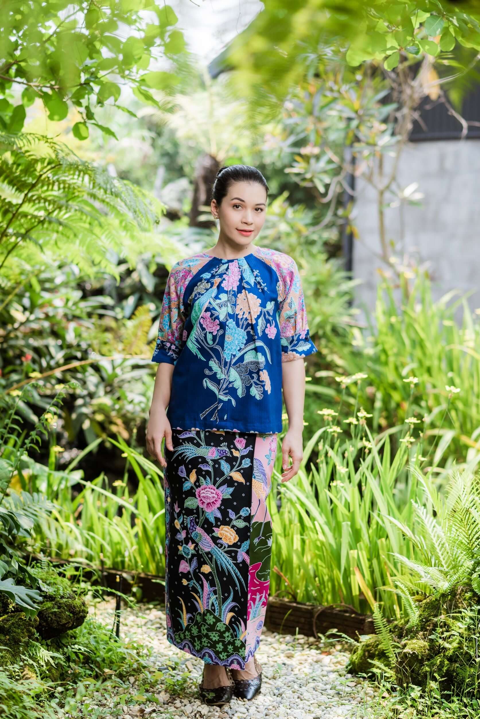 Batik Cultural Black Skirt - SOUTH FABRIC