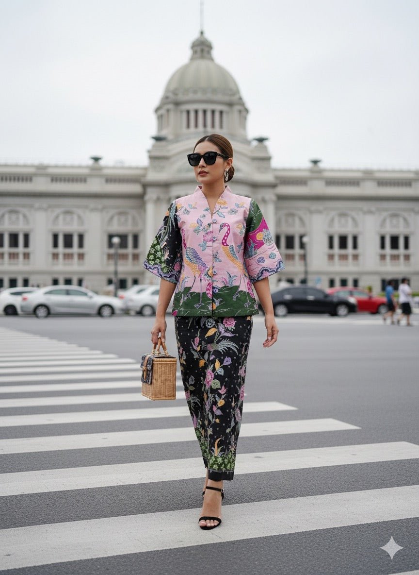 Batik Cultural Blouse - SOUTH FABRIC