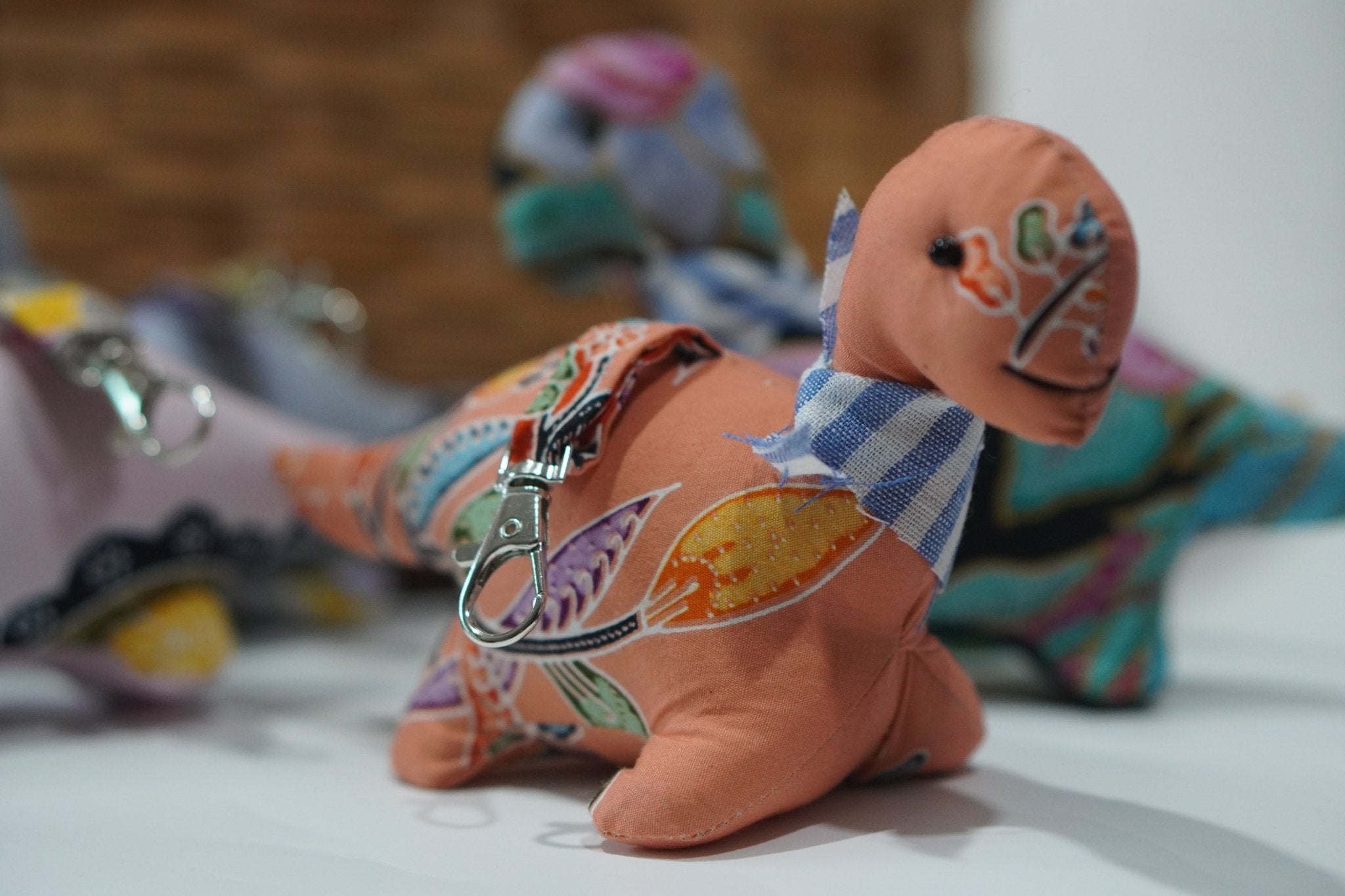 Batik Dinosaur Keychain - KAMONMANEE