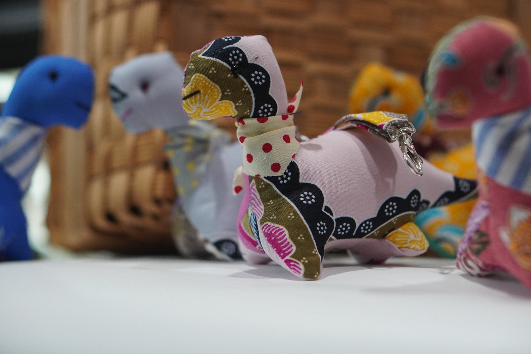 Batik Dinosaur Keychain - KAMONMANEE