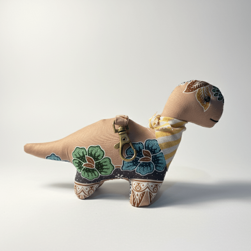 Batik Dinosaur Keychain - KAMONMANEE