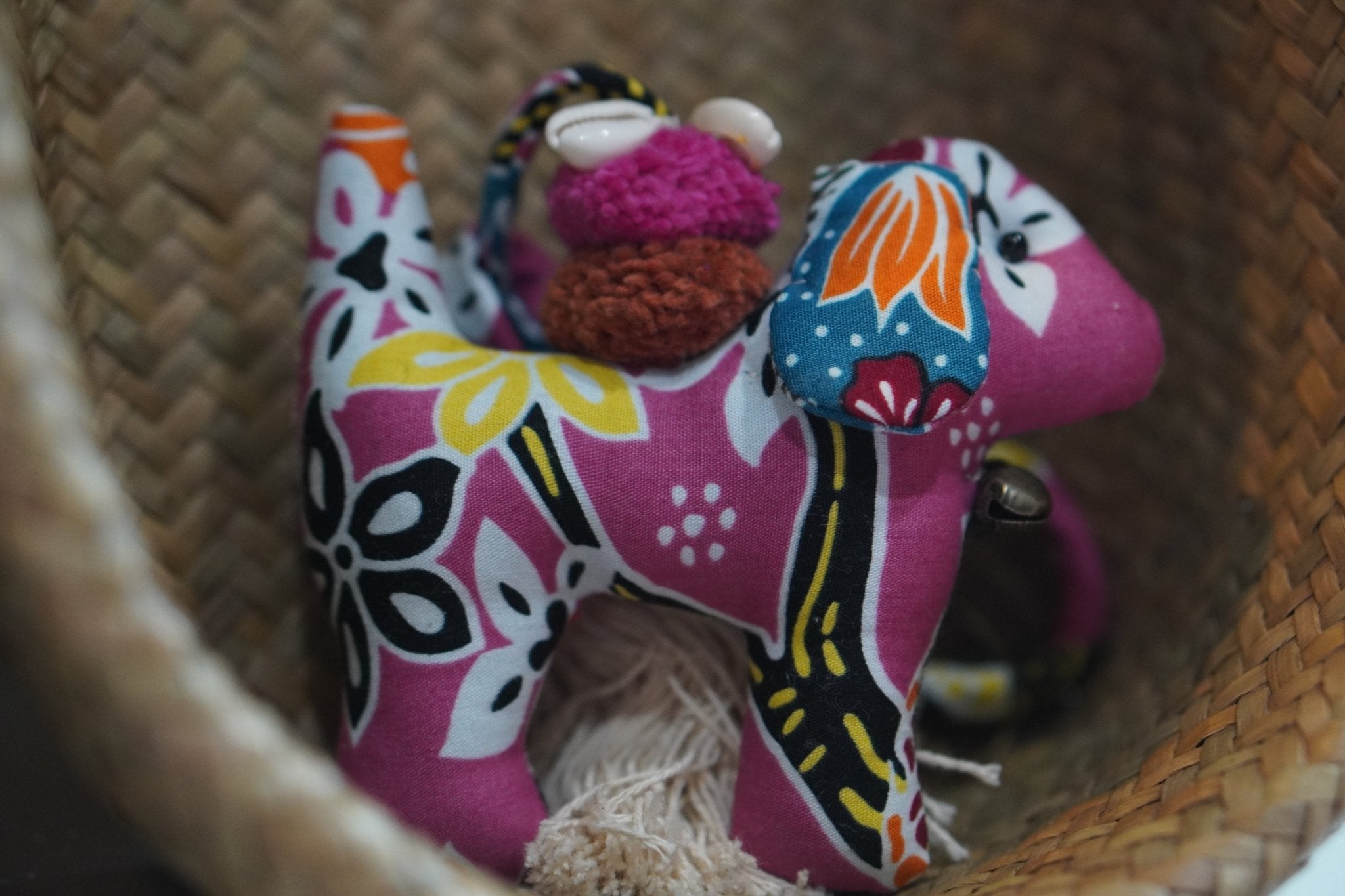 Batik Dog Charm with String - KAMONMANEE