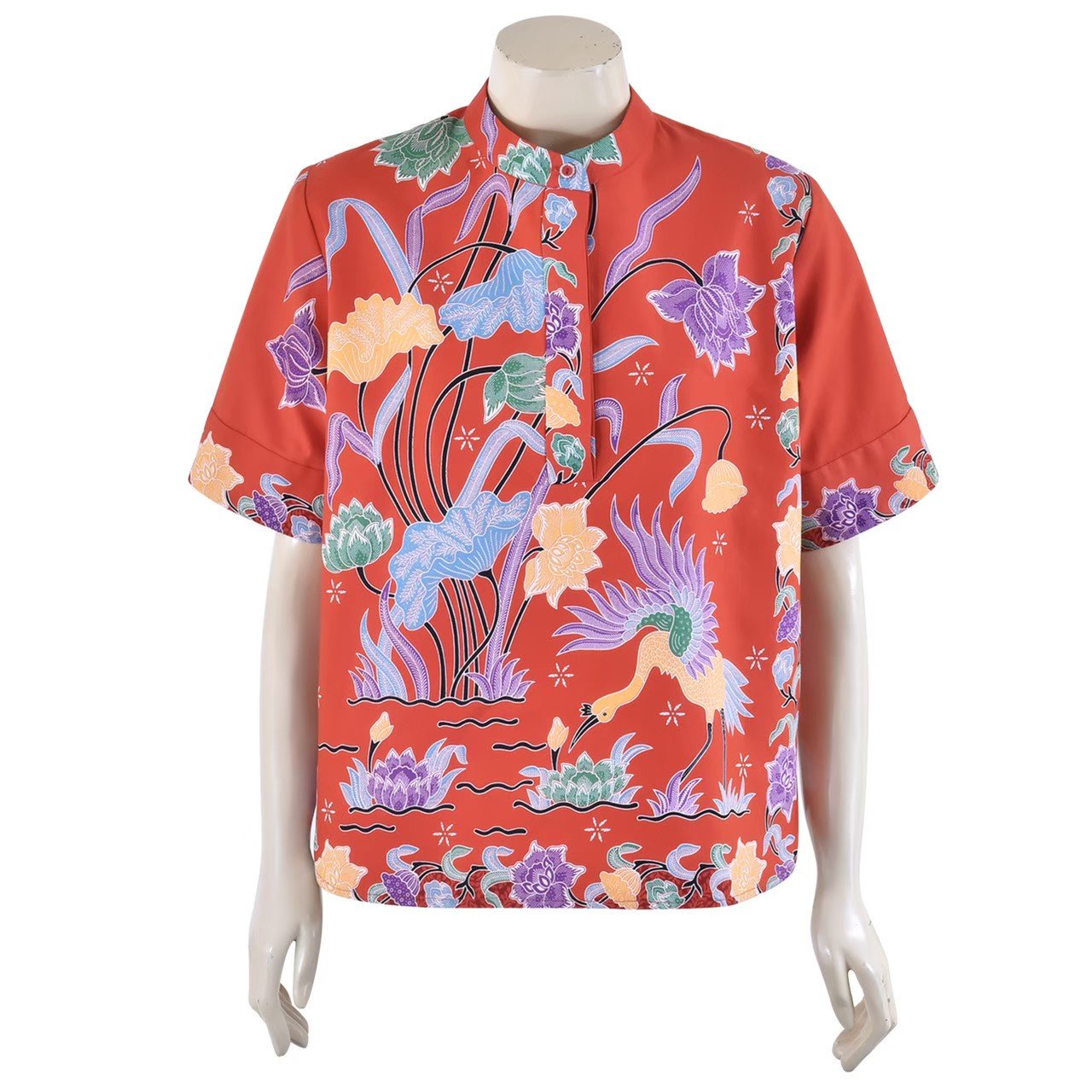 Batik Elegant Blouse - SOUTH FABRIC