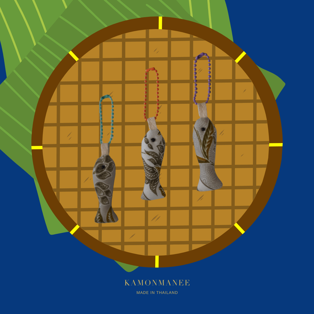 Batik Mini Keychain - KAMONMANEE