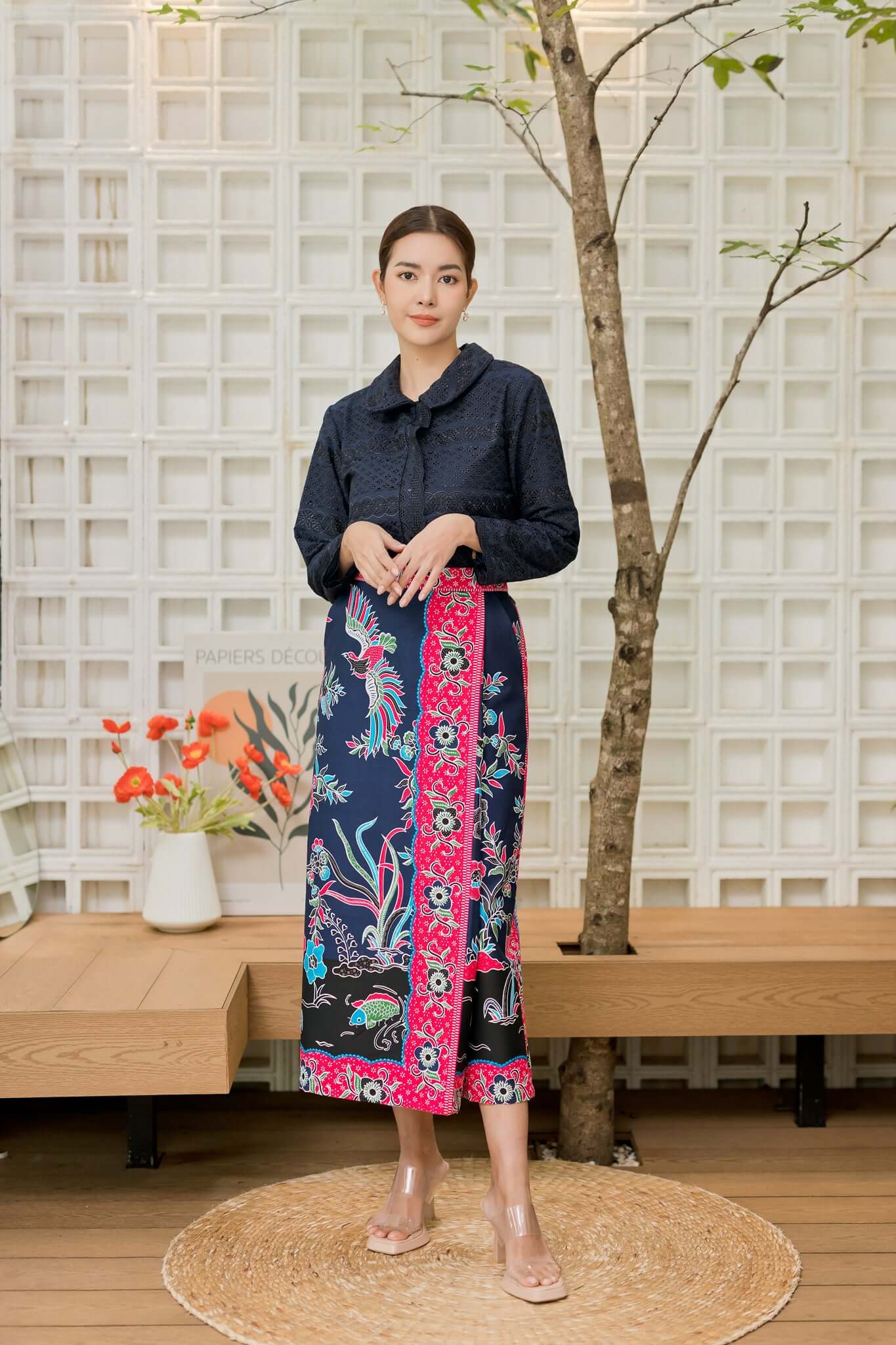 Batik Skirt Pants - SOUTH FABRIC