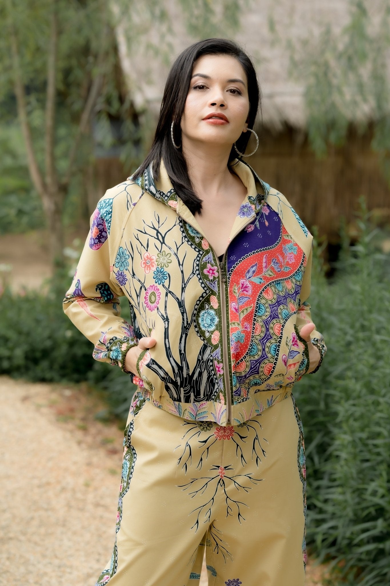 Batik Zipper Hoodie - BALC