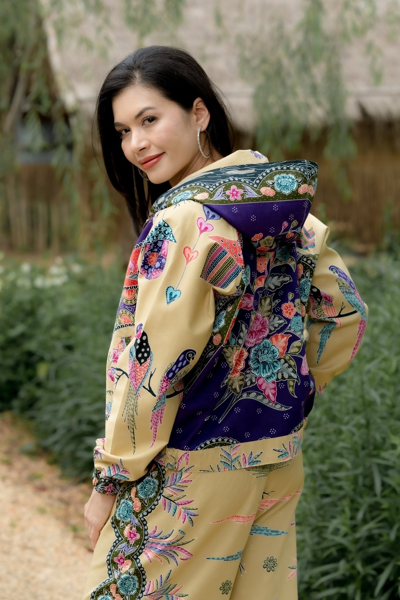 Batik Zipper Hoodie - BALC