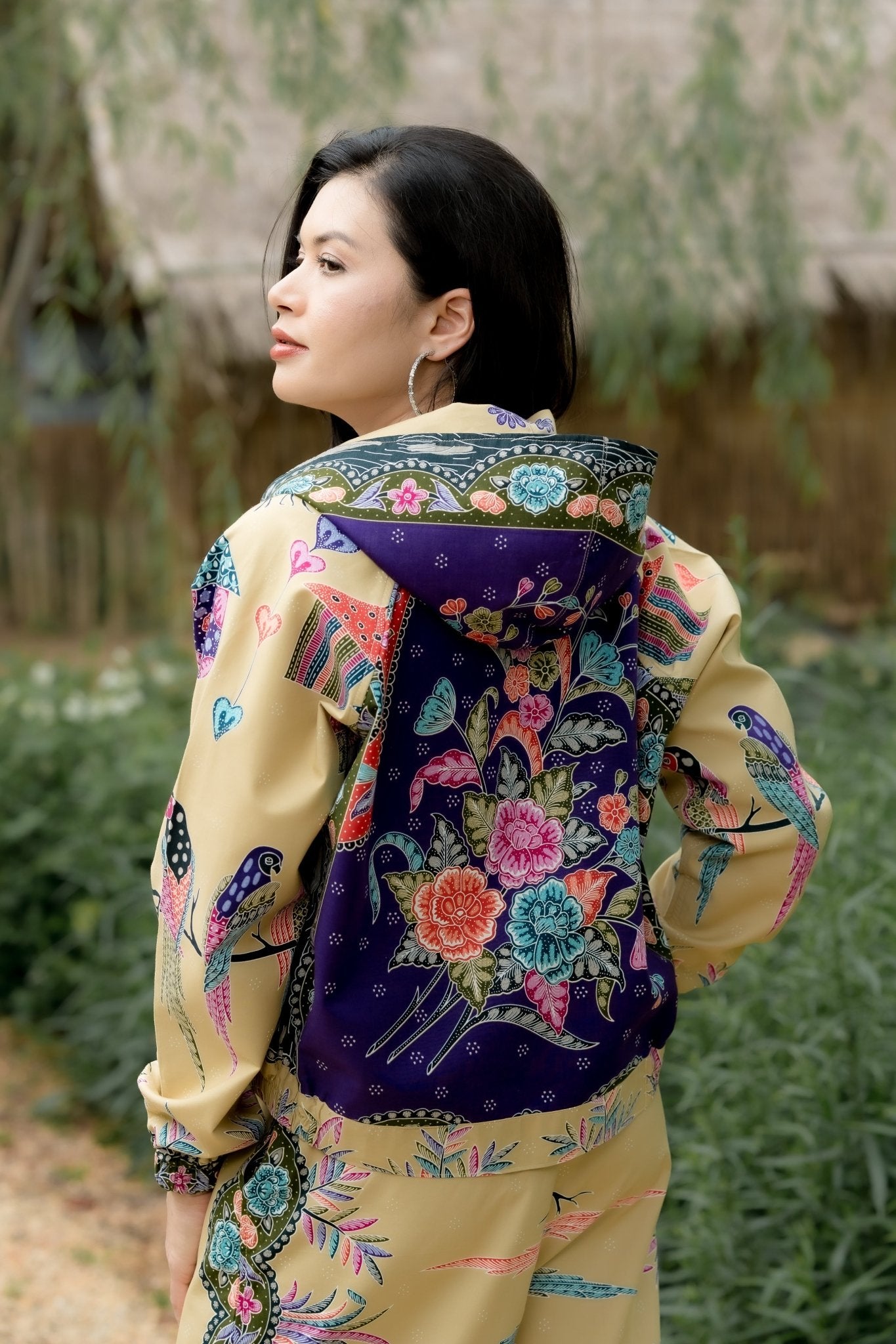 Batik Zipper Hoodie - BALC