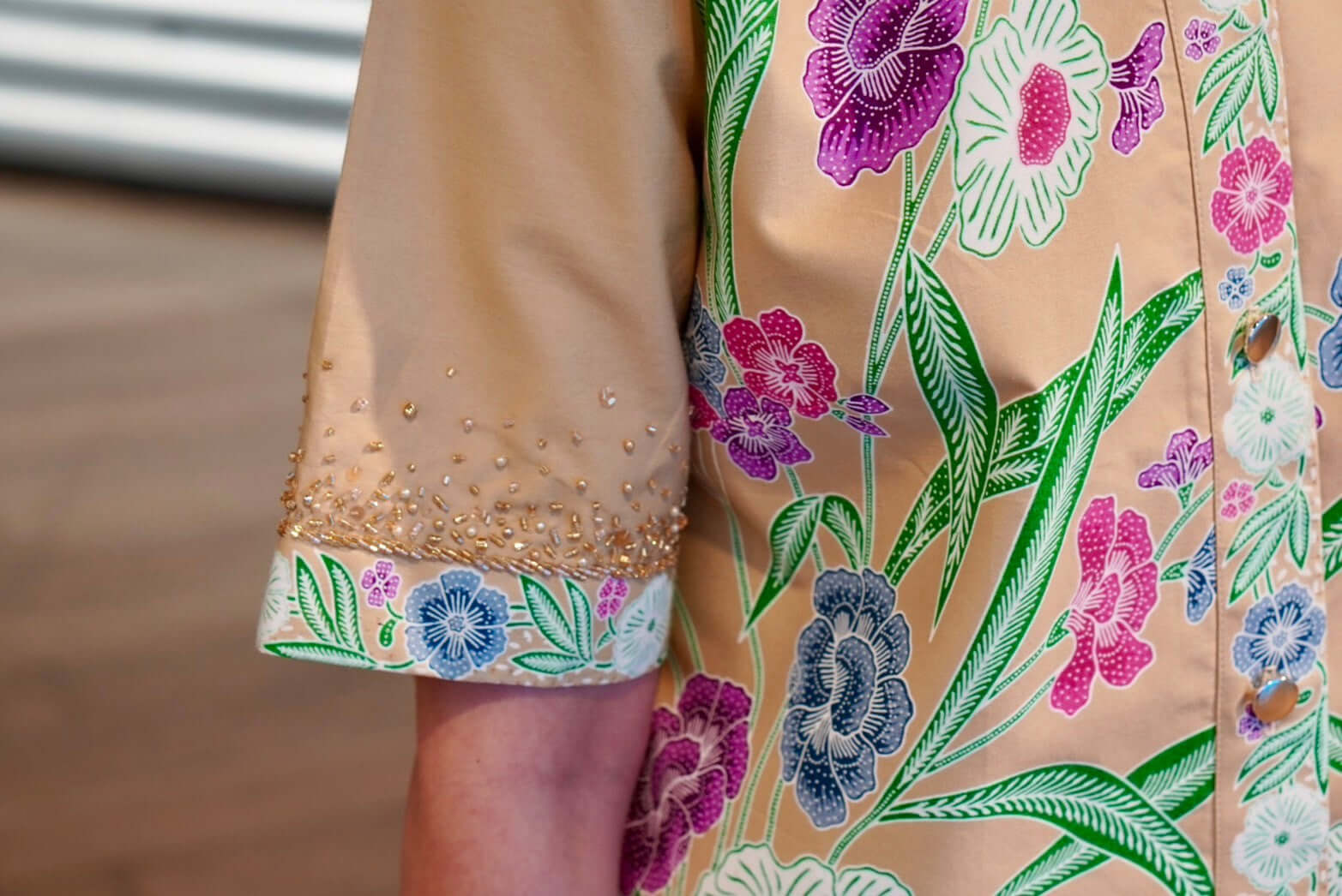 Bead Bouquet Blouse - SOUTH FABRIC