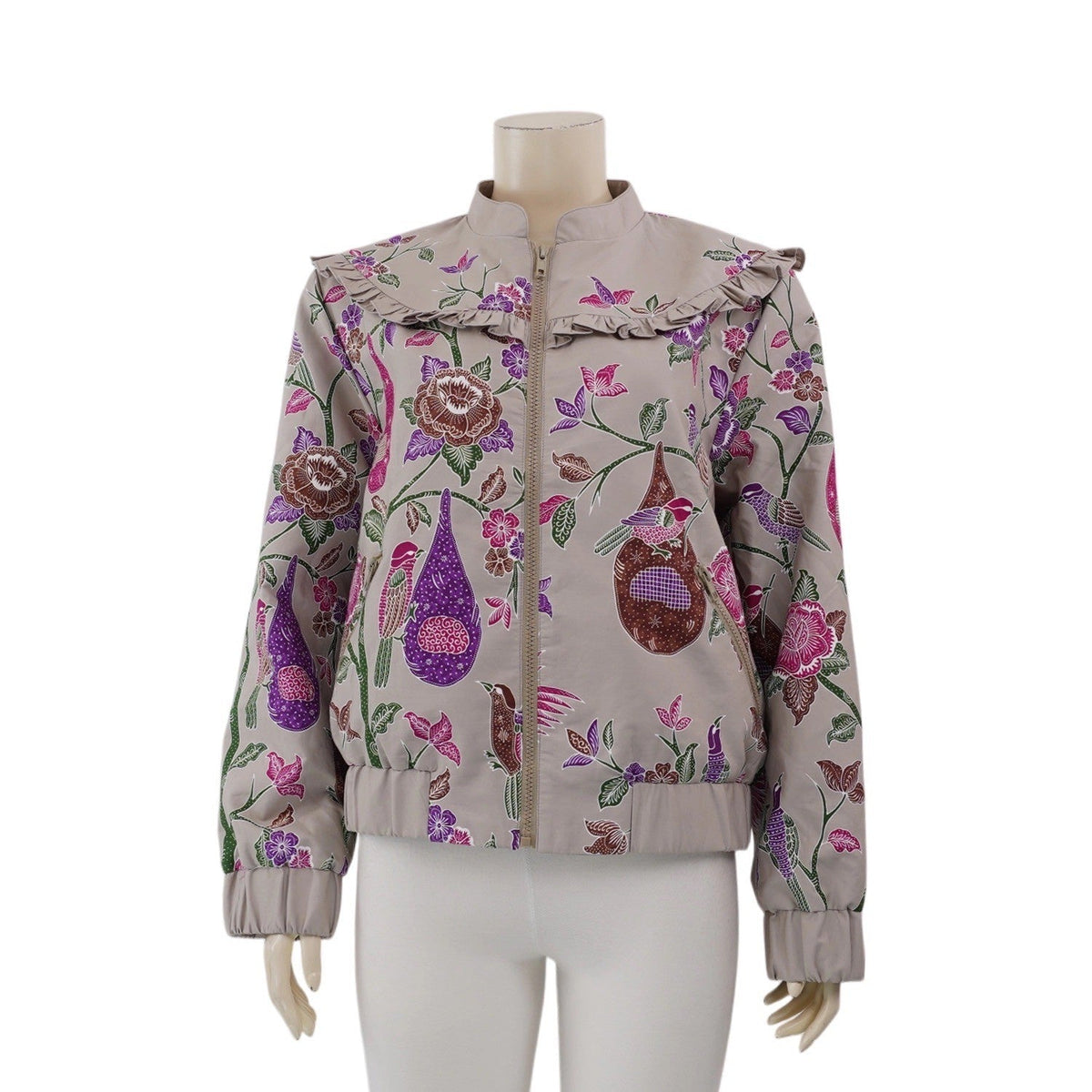 Bird's Nest Zip Jacket - SOUTH FABRIC