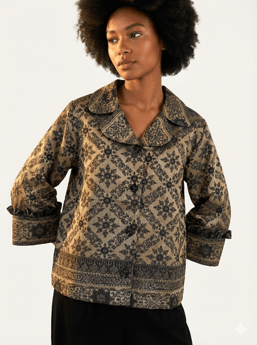 Black Gold Kalasin Castual Jacket - SOUTH FABRIC