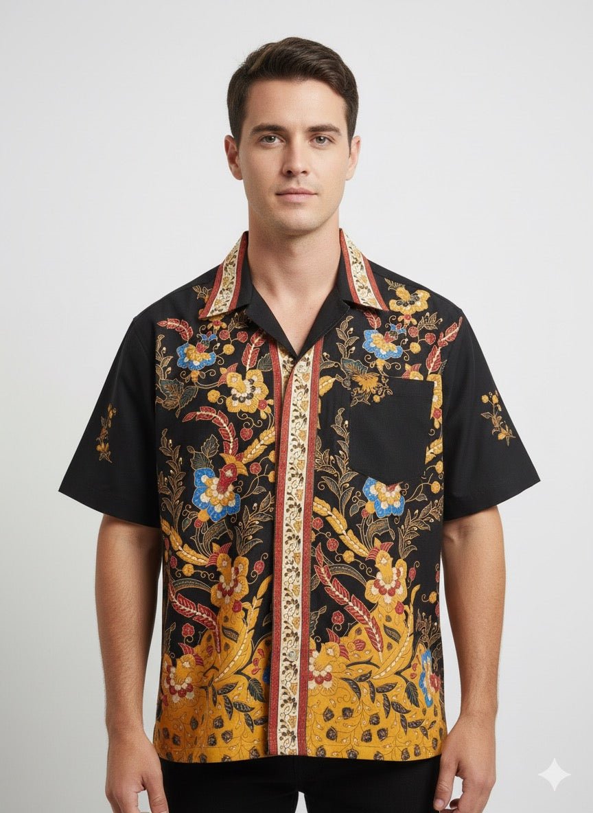 Black Men Shirts - KAMONMANEE