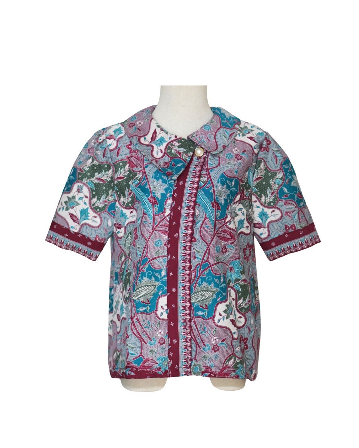 Bold Collar Blouse - SOUTH FABRIC