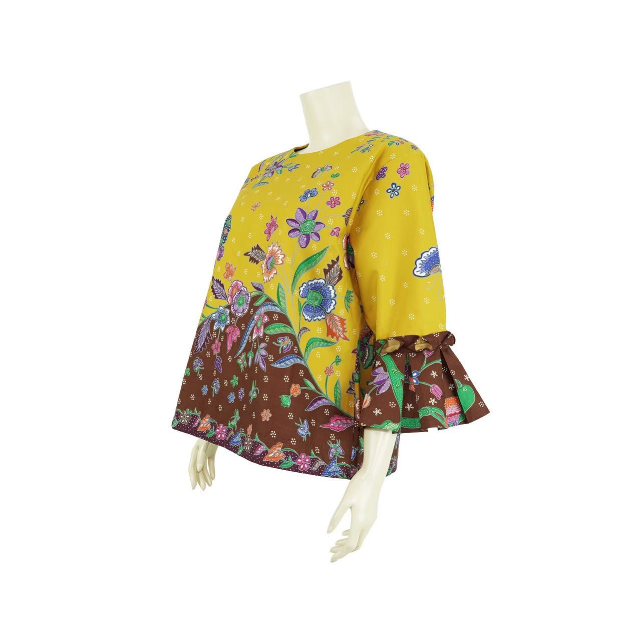 Butterfly Batik Blouse - SOUTH FABRIC