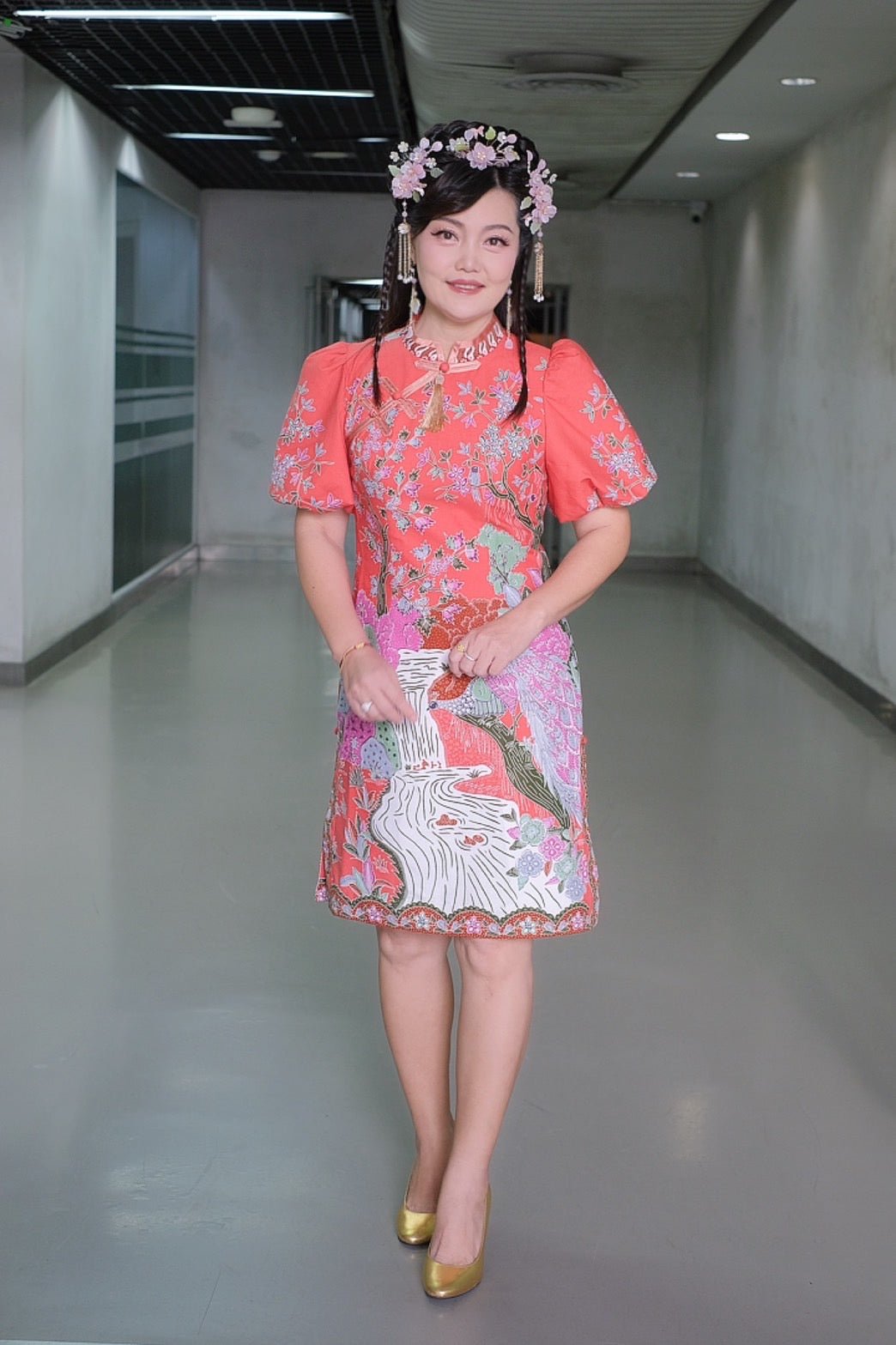 Celebrate Peacock Dress | KAMONMANEE