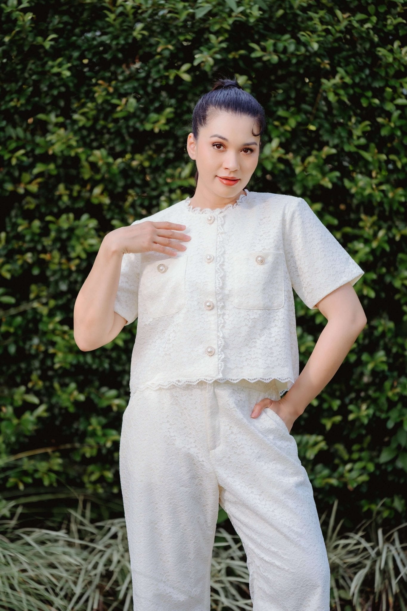 Certo Lace Blouse - THE MUSEUM