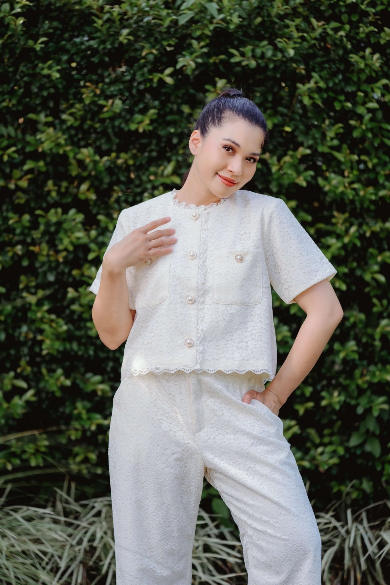 Certo Lace Blouse - THE MUSEUM