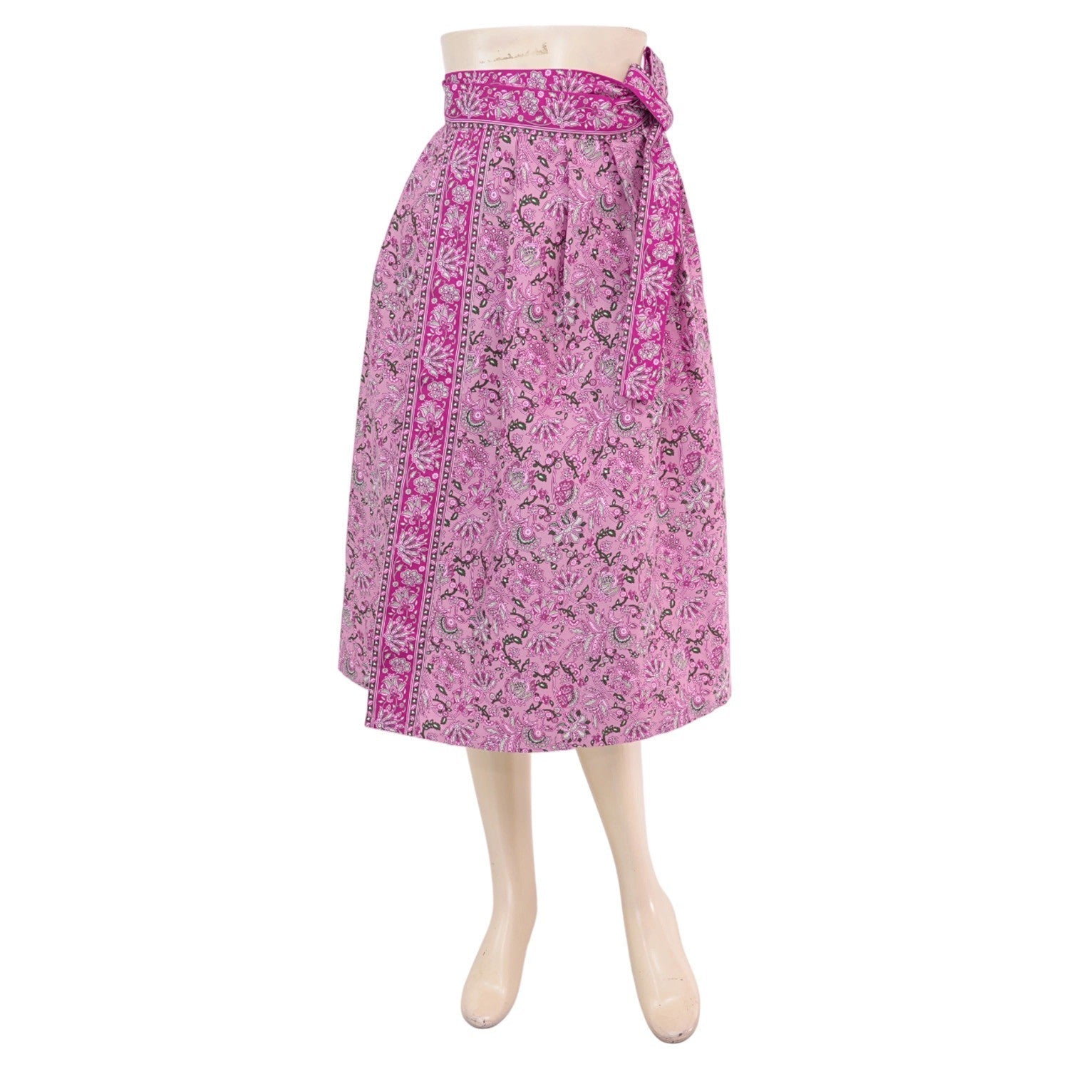 Charming Cloud Wrap Skirt - SOUTH FABRIC