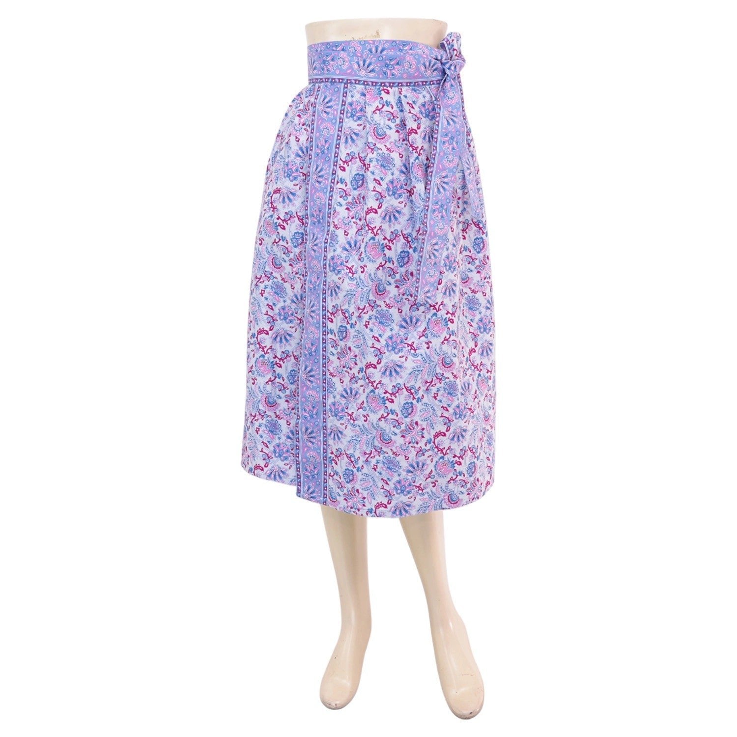 Charming Cloud Wrap Skirt - SOUTH FABRIC