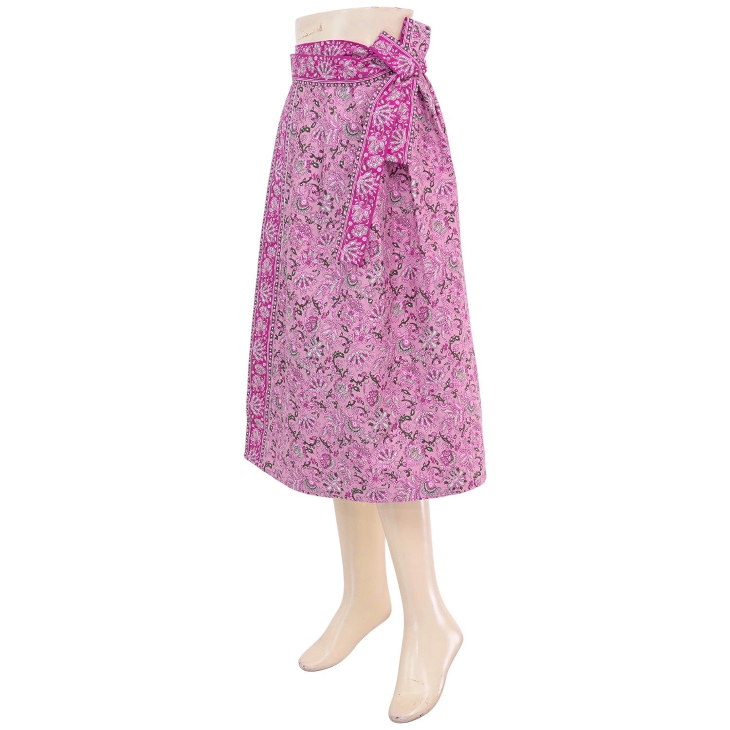 Charming Cloud Wrap Skirt - SOUTH FABRIC