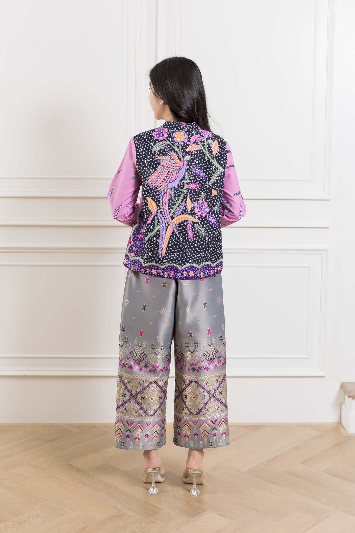 Che Kung Chinese Collar Blouse - SOUTH FABRIC