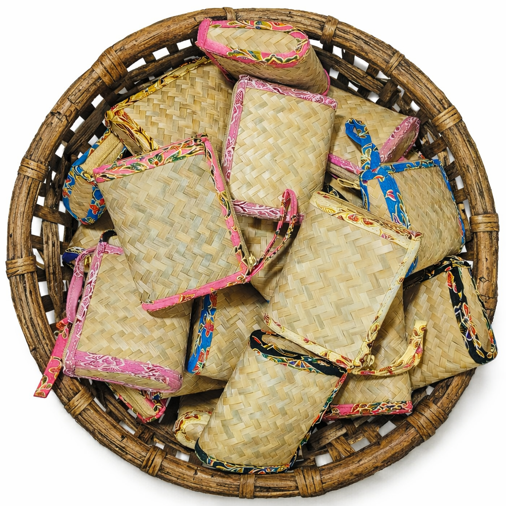 Chiang Mai Batik Coin Bag - KAMONMANEE