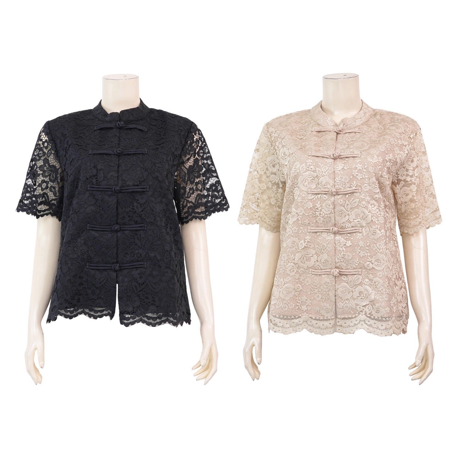 Chinese Collar Blouse - THE MUSEUM