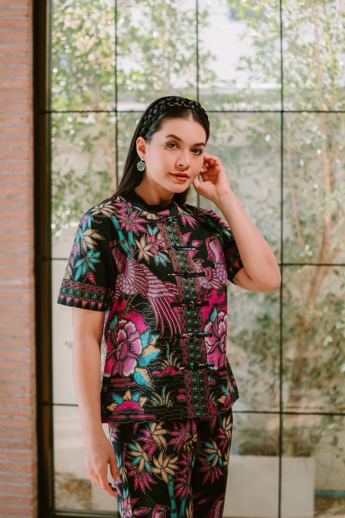 Chinese Festival Blouse - SOUTH FABRIC