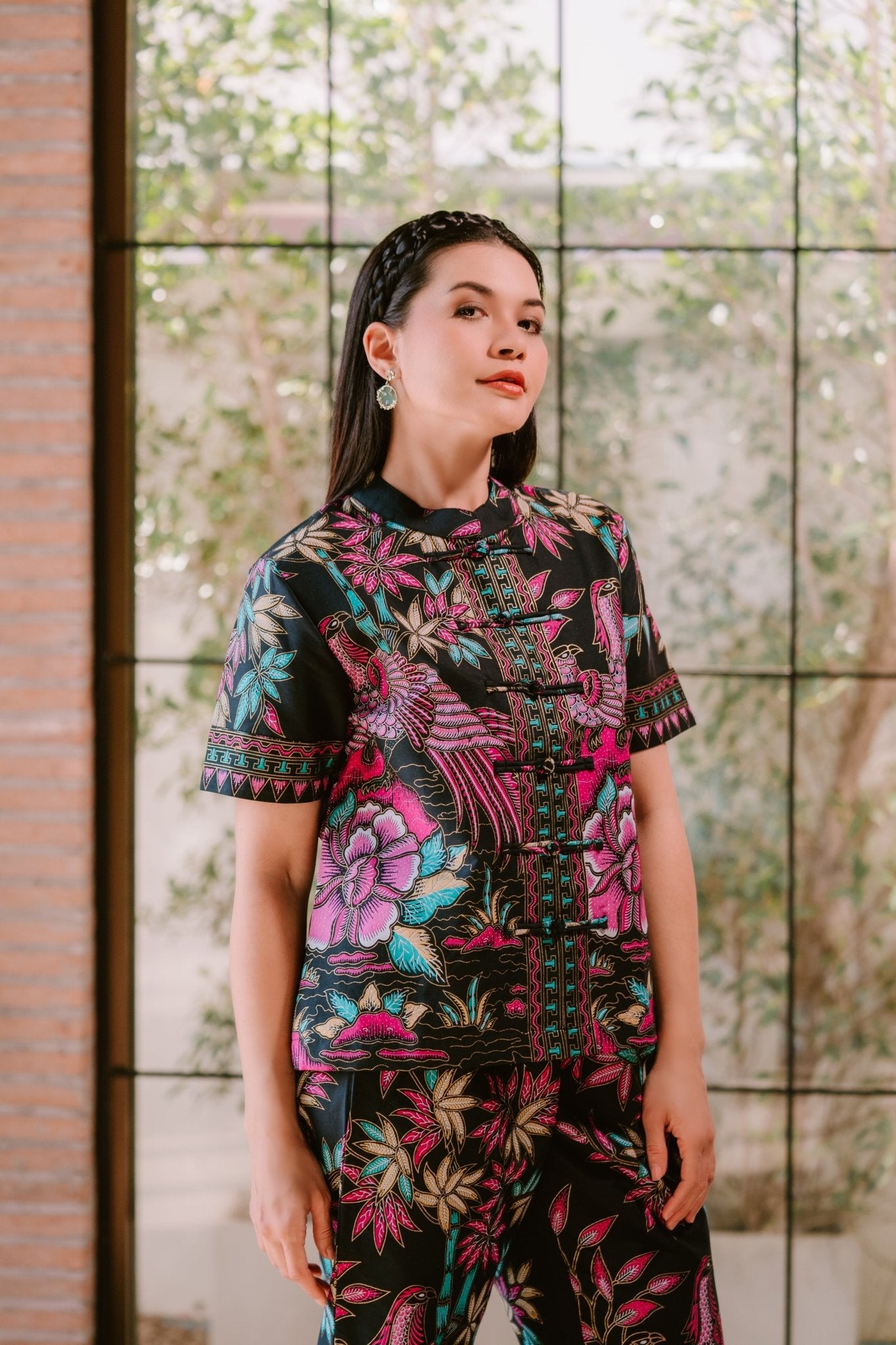 Chinese Festival Blouse - SOUTH FABRIC