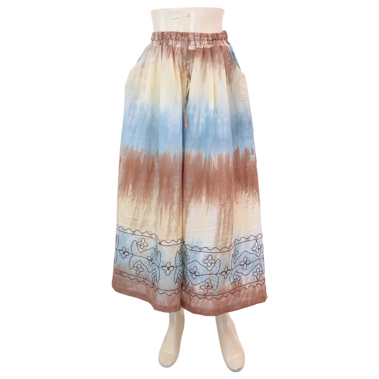 Cotton Embroidery Pants - THE MUSEUM