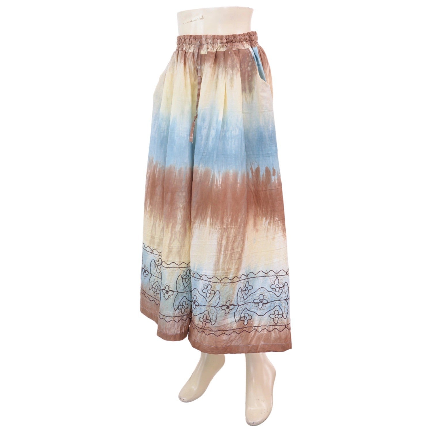 Cotton Embroidery Pants - THE MUSEUM