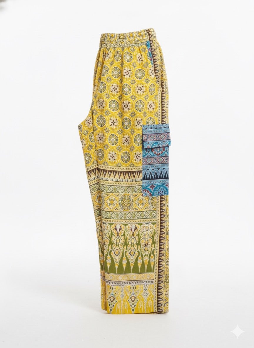 Dokjok Thai Cargo Pants - KAMONMANEE