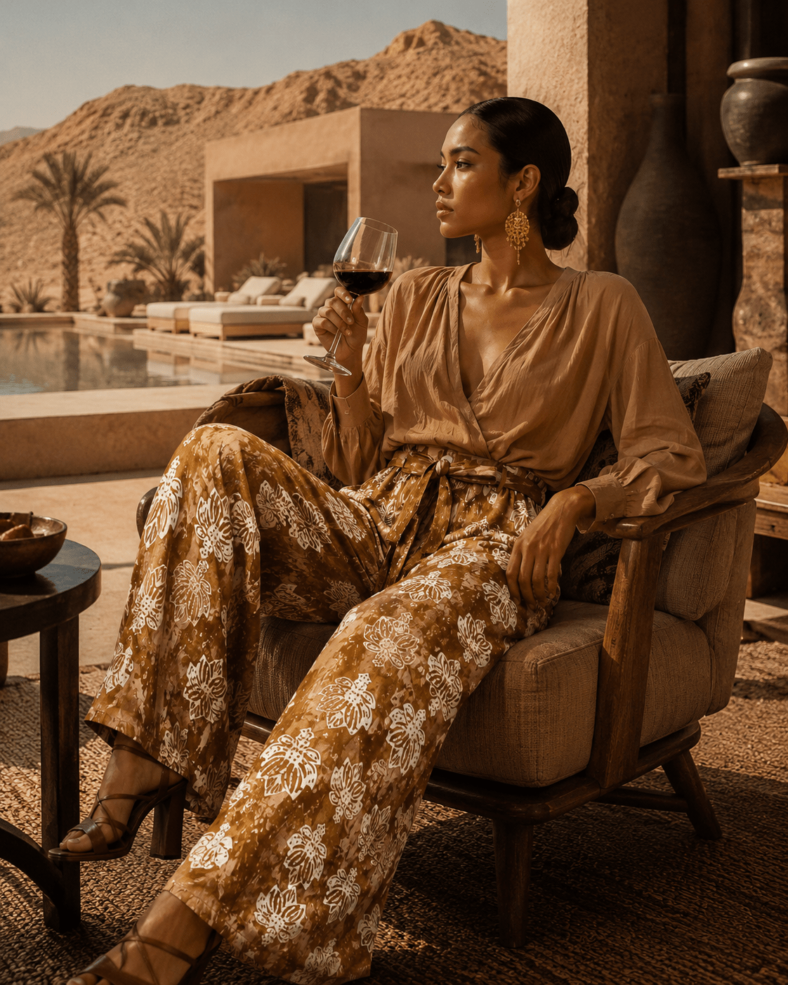 Eco Print Pants - SOUTH FABRIC