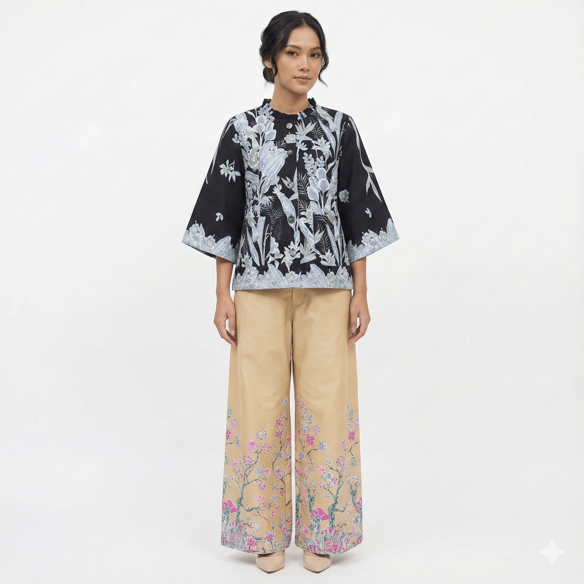 Elegant Wide Pants - SOUTH FABRIC