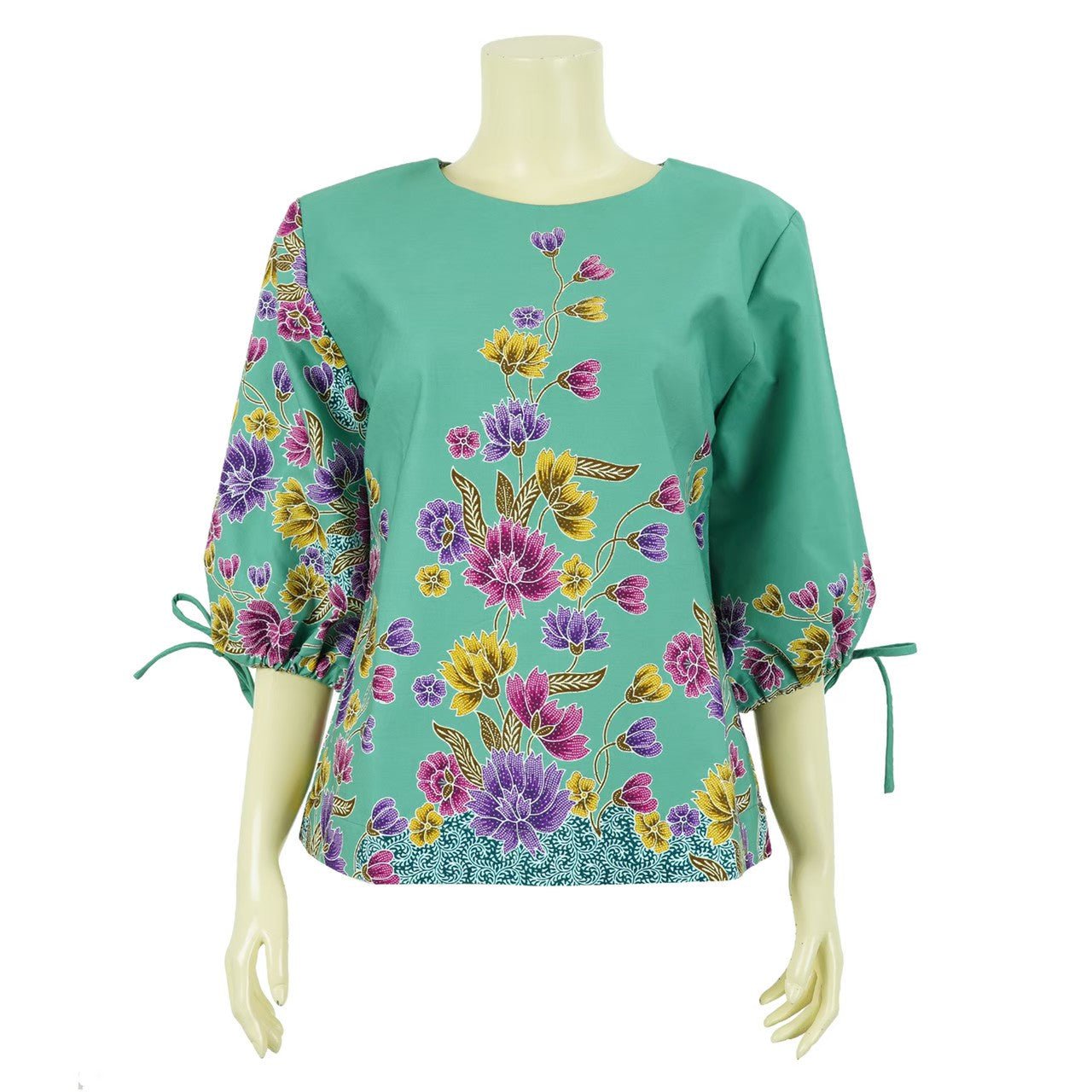 Floral Batik Blouse - KAMONMANEE