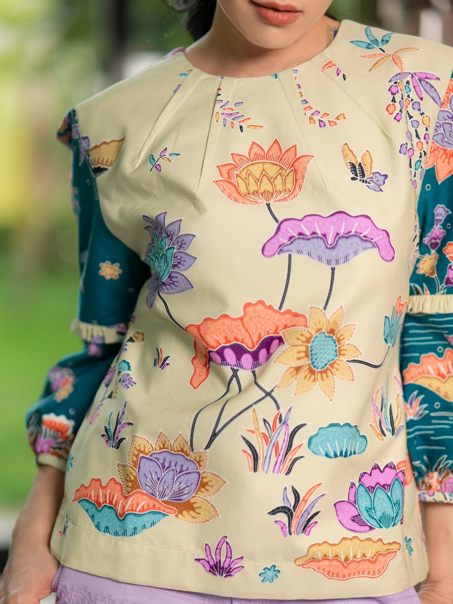 Forest Topia Blouse - SOUTH FABRIC