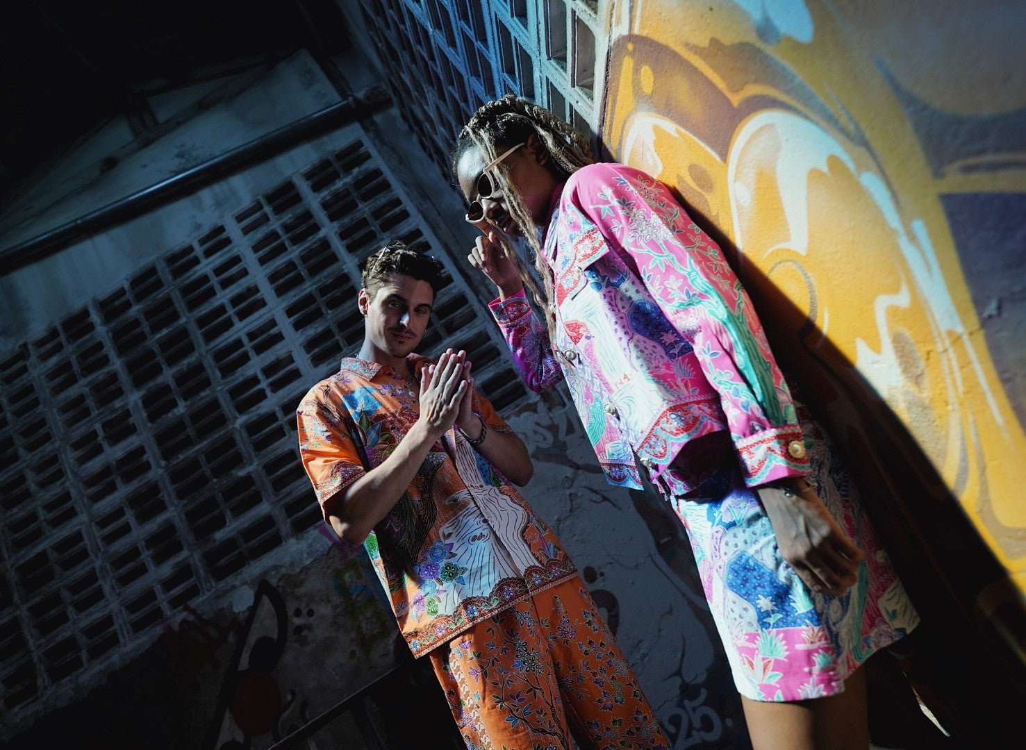 Fuchsia Peacock Skirt - BALC