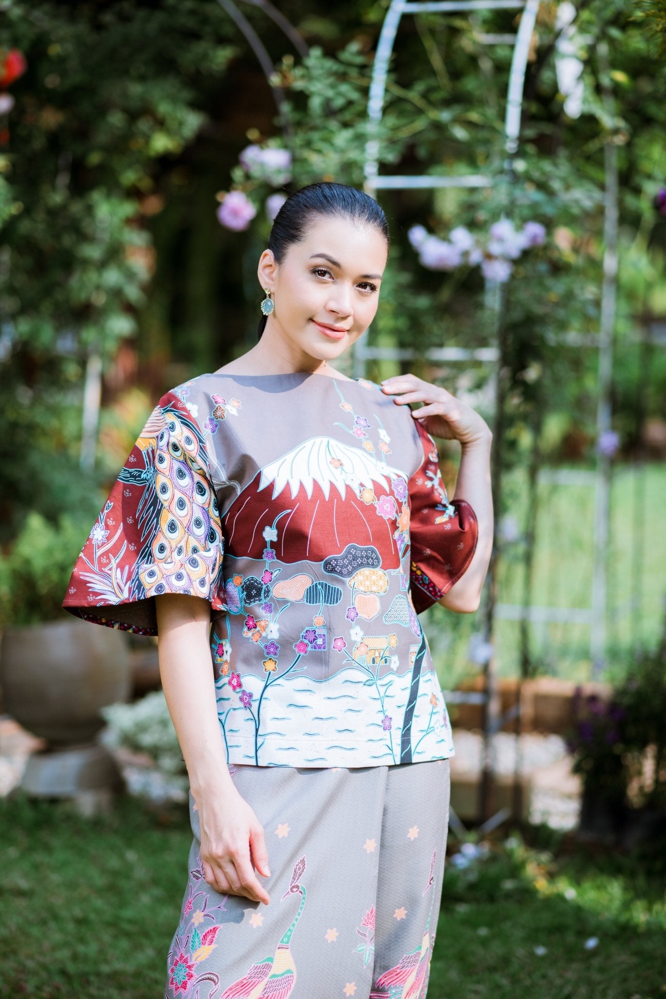 Fuji Batik Blouse - SOUTH FABRIC